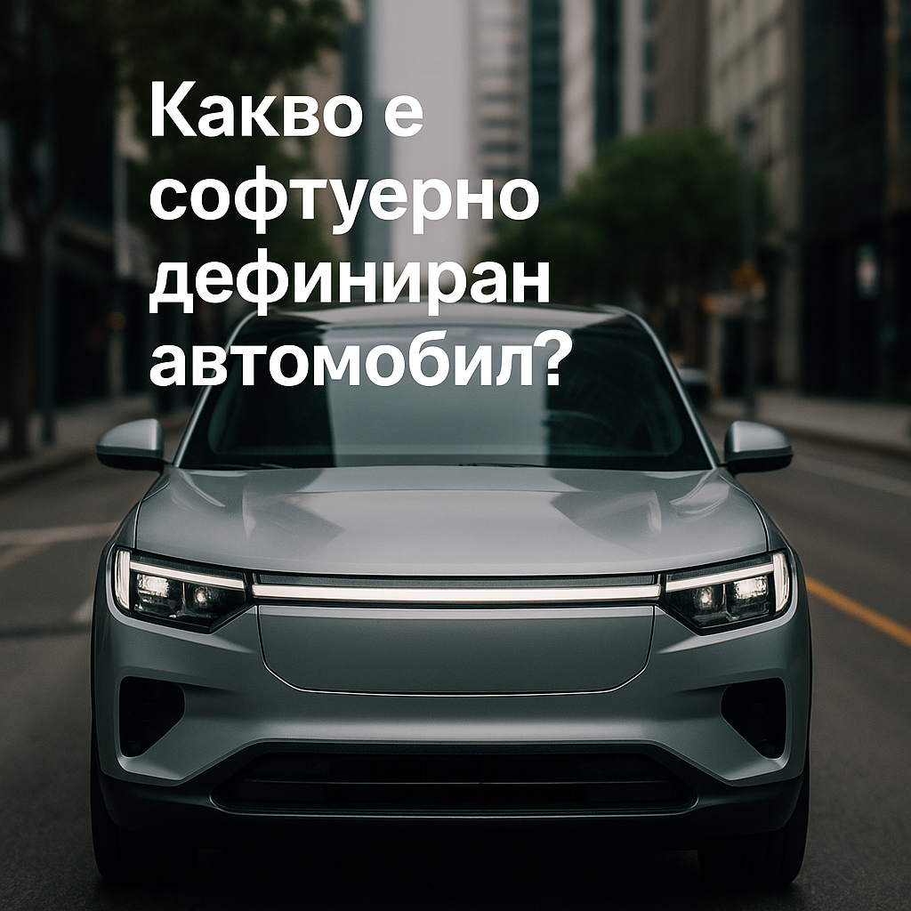 Какво е софтуерно дефиниран автомобил?