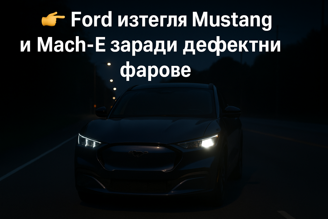 Ford и Lincoln изтеглят близо 22 000 автомобила заради проблем с LED осветлението