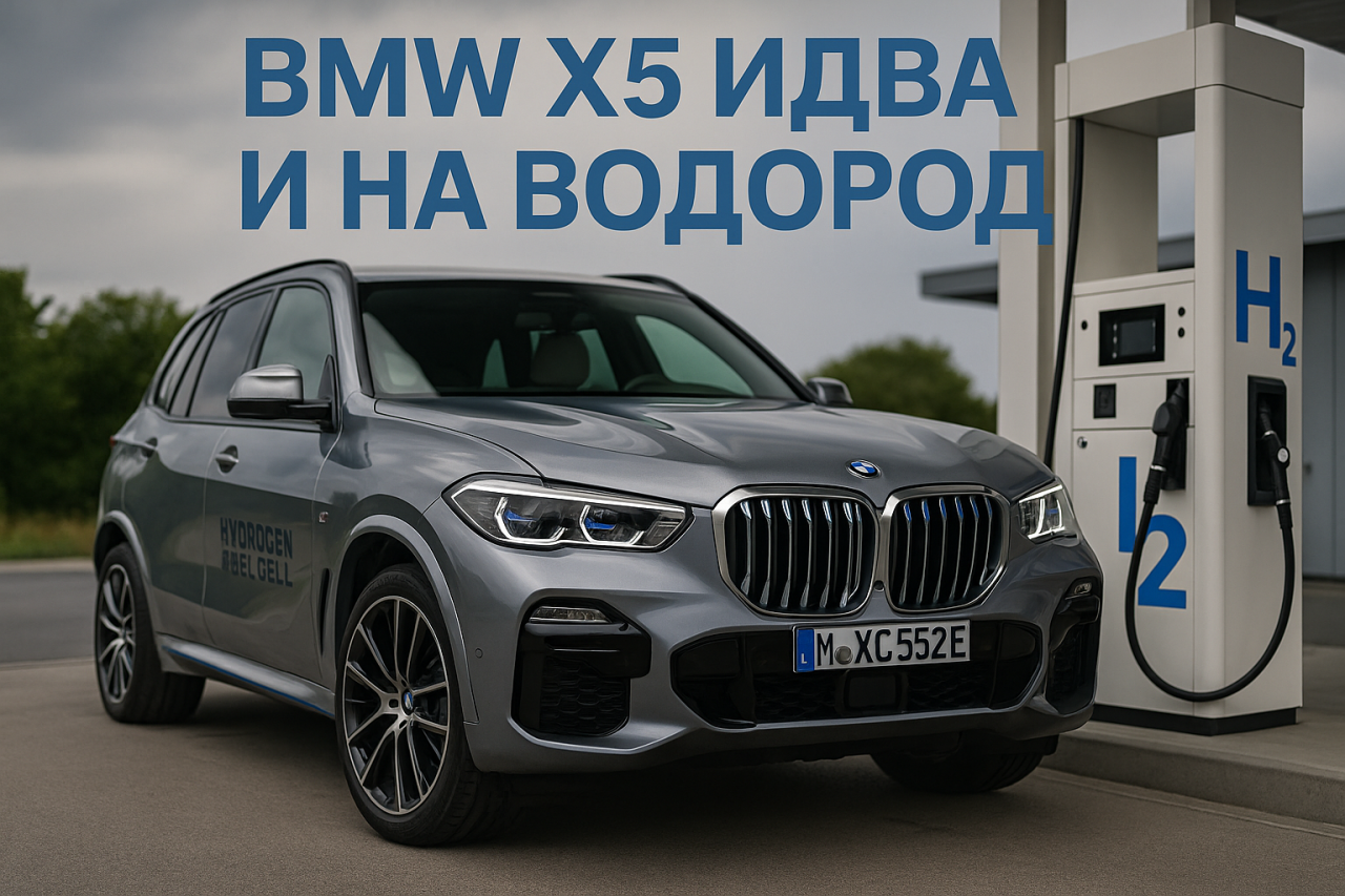 Новото BMW X5 ще предлага пет задвижвания, включително водородно