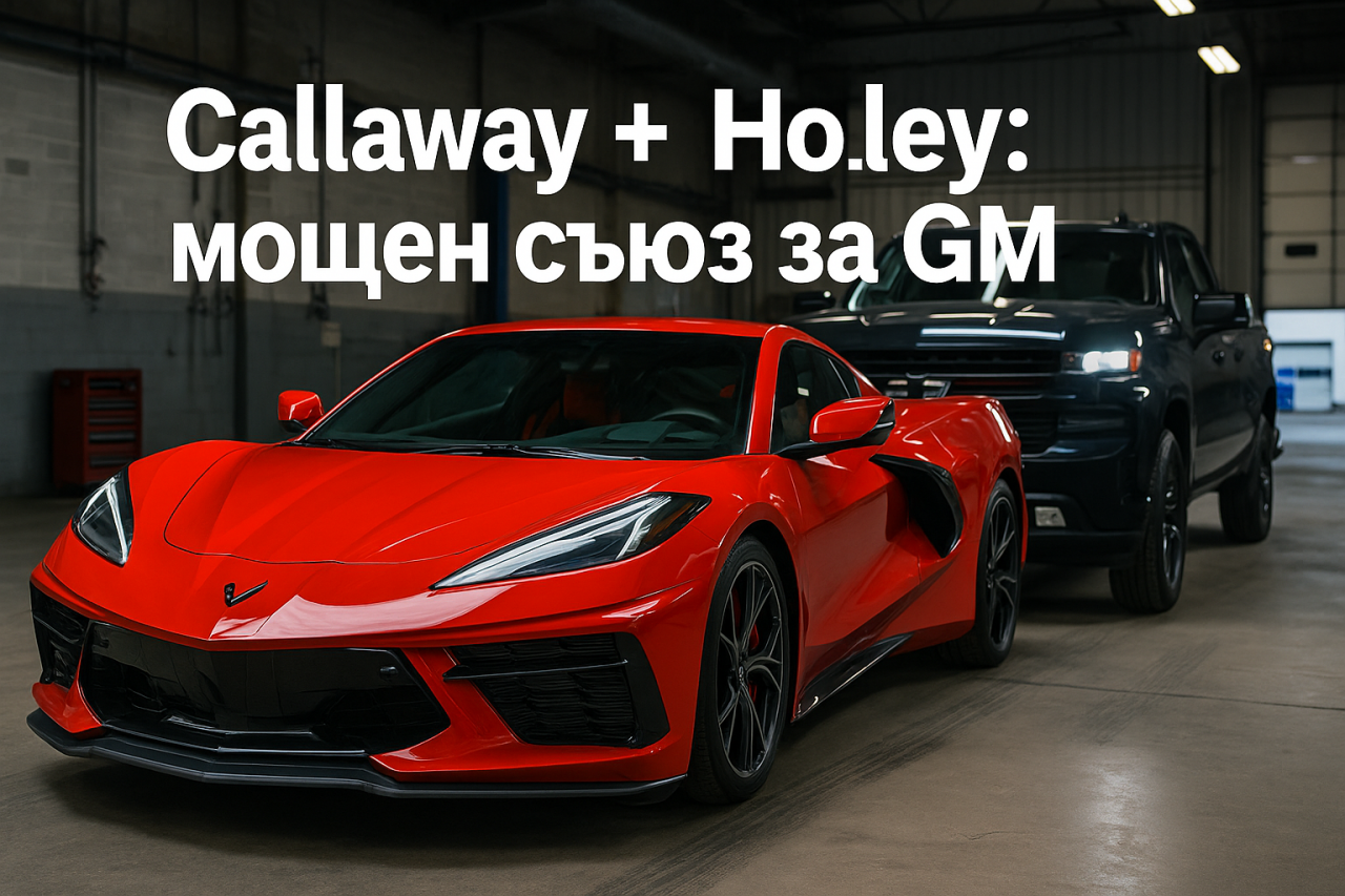 Callaway и Holley подготвят пакети за повишаване на мощността на пикапи и SUV модели на GM