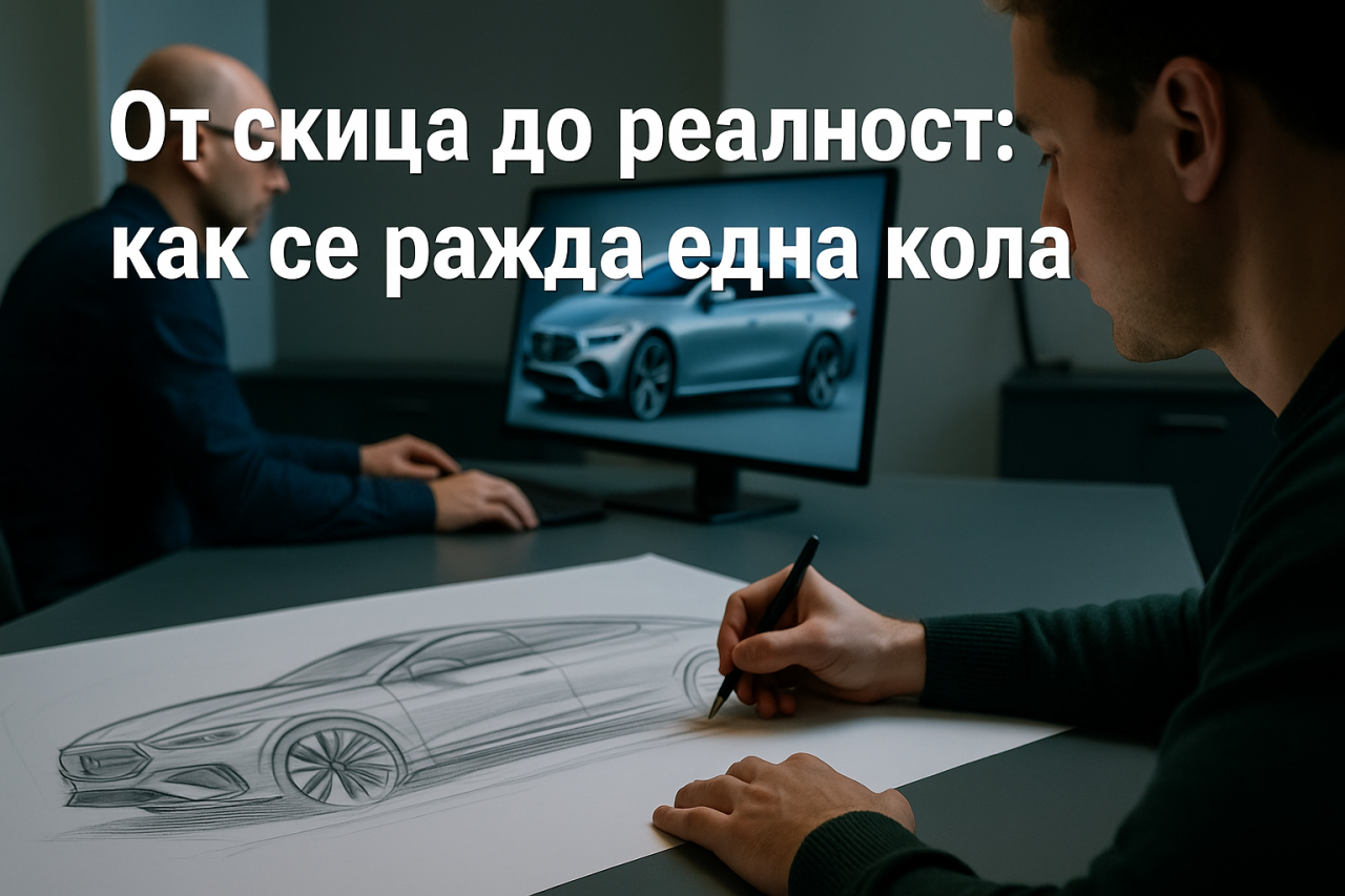 Процесът на автомобилен дизайн е много по-труден, отколкото мислите