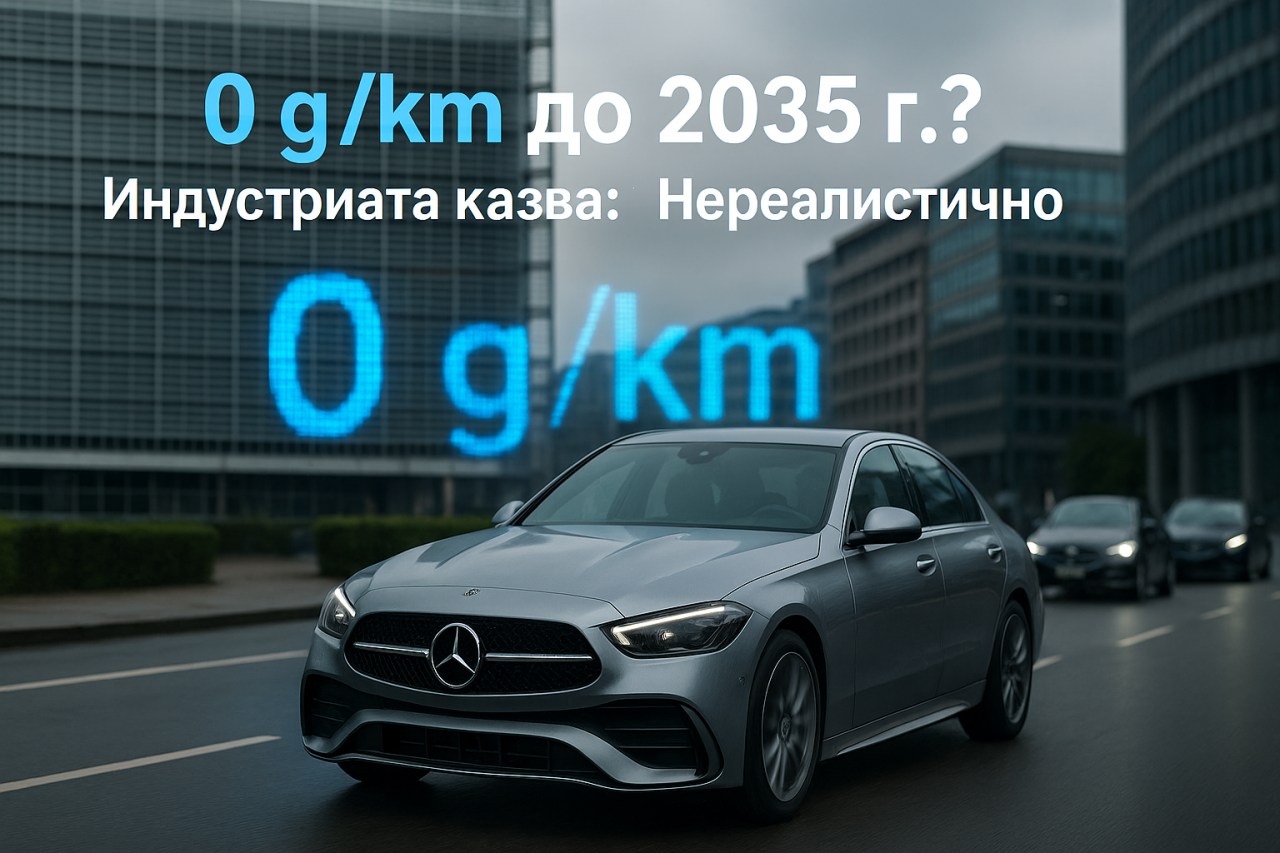 Mercedes настоява ЕС да преразгледа забраната на бензиновите двигатели