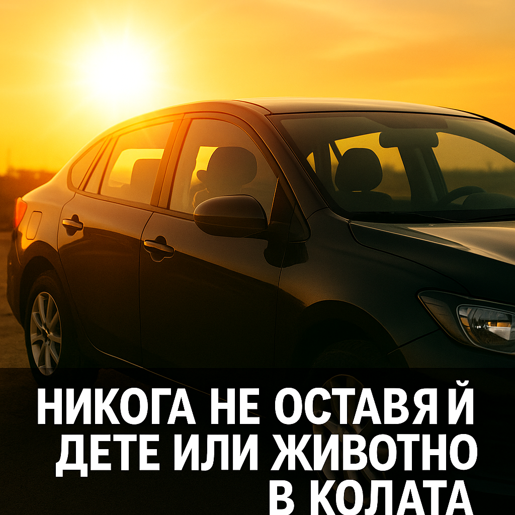 Как да предотвратим топлинен удар в автомобила