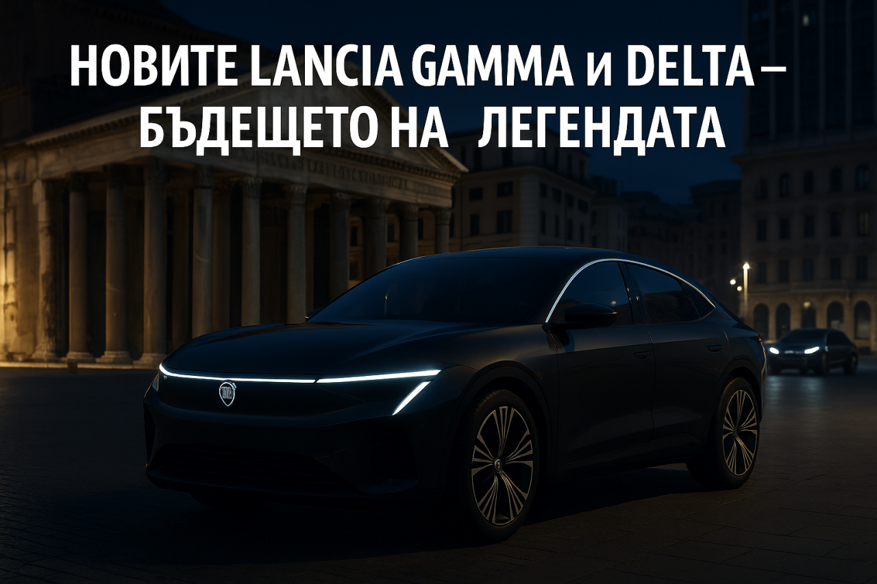 Новите Lancia Gamma и Delta: електрическото бъдеще на италианската легенда