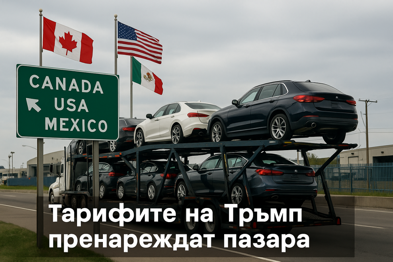 Канада за първи път от три десетилетия внася повече автомобили от Мексико, отколкото от САЩ