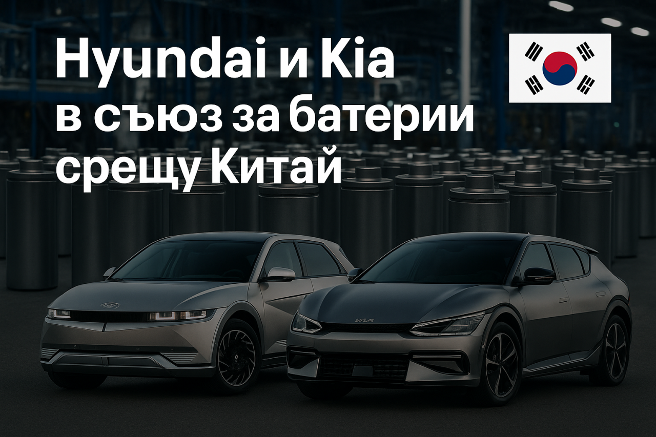 Корея залага на обединен фронт между автопроизводители и батерийни гиганти