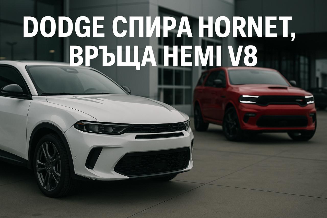 Тарифите на Тръмп поставят Dodge Hornet под въпрос