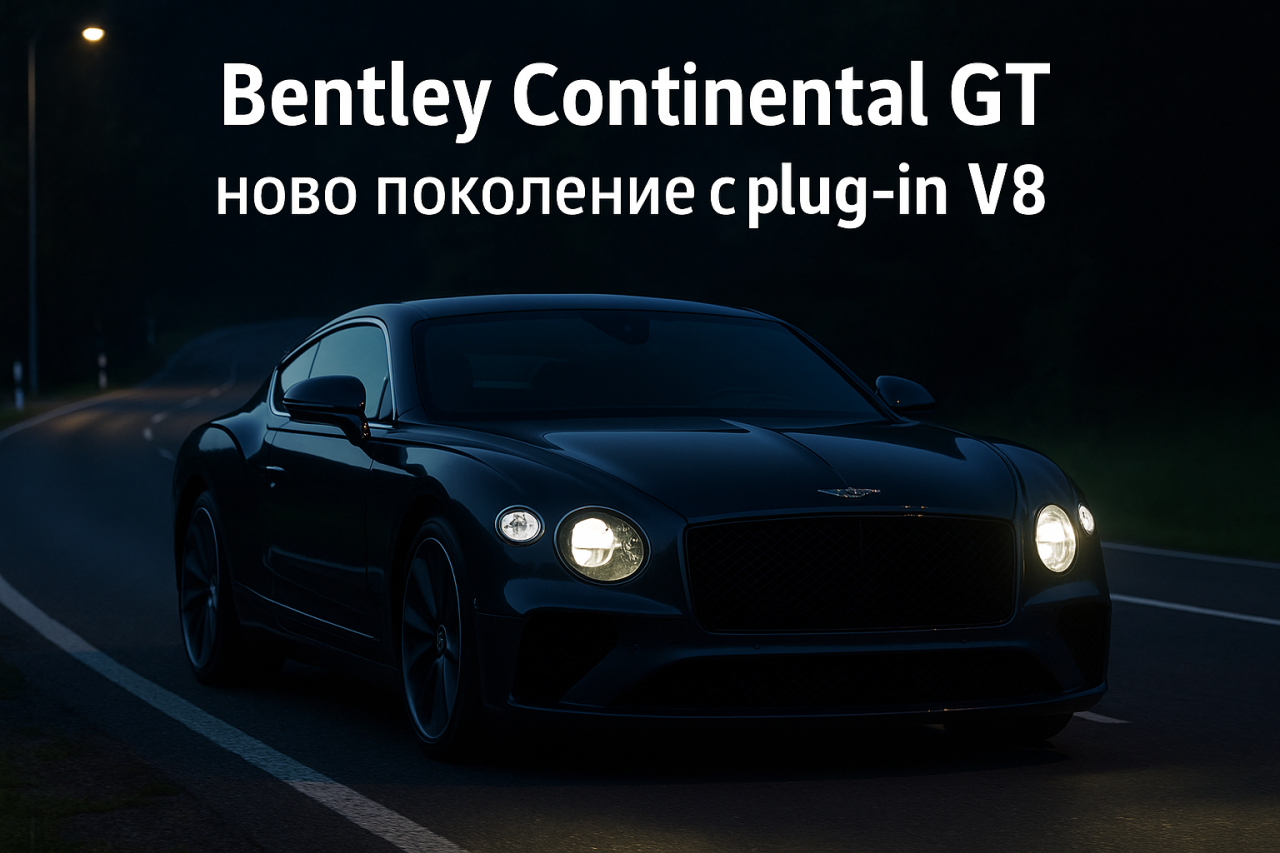 Continental GT Speed – може ли най-мощното Bentley да бъде екологично?