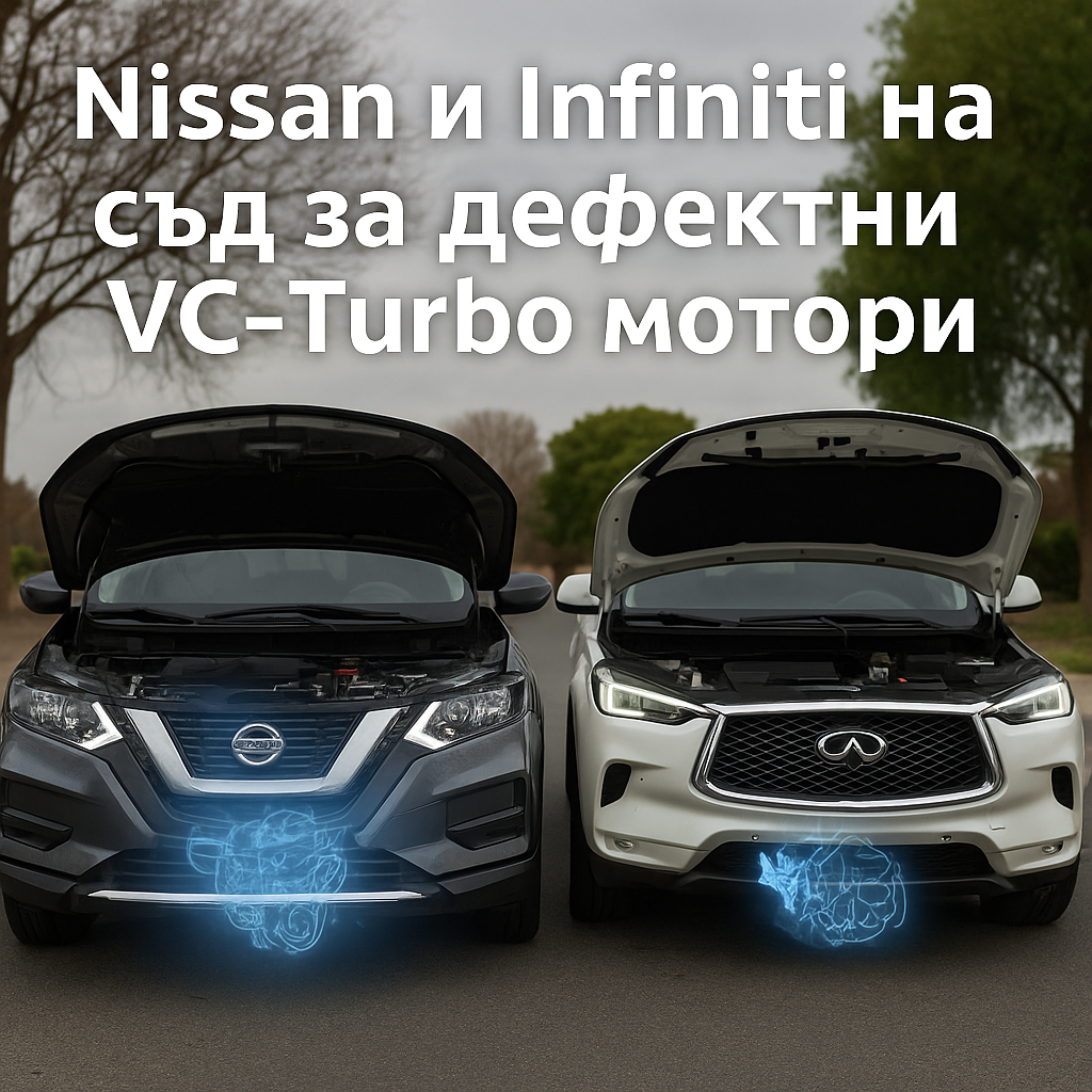 Клиенти съдят Nissan за дефектни двигатели