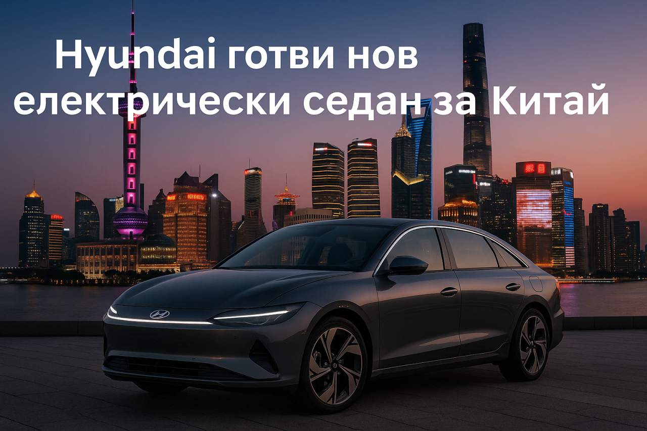 Новият електрически седан на Hyundai за Китай - всичко, което Ioniq 6 не е