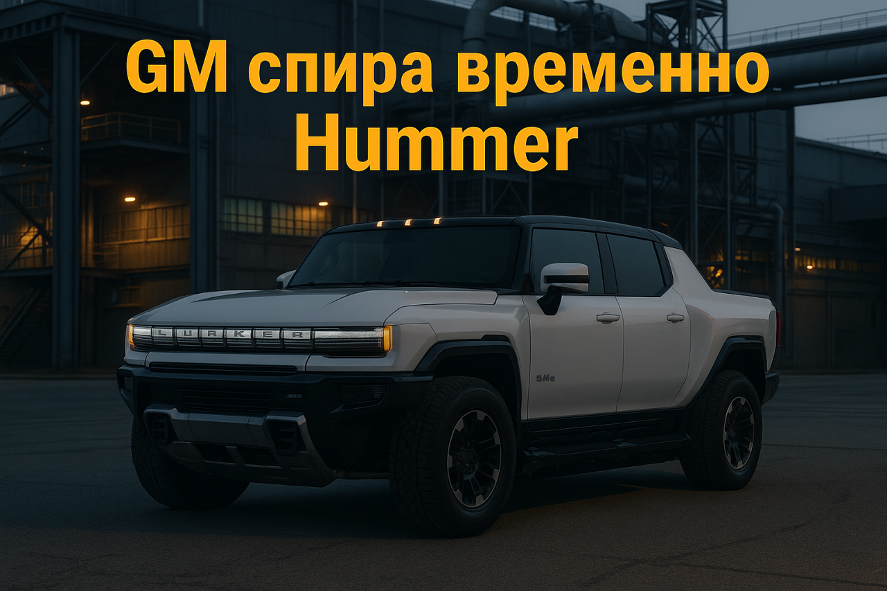 GM временно намалява производството на Hummer и други модели