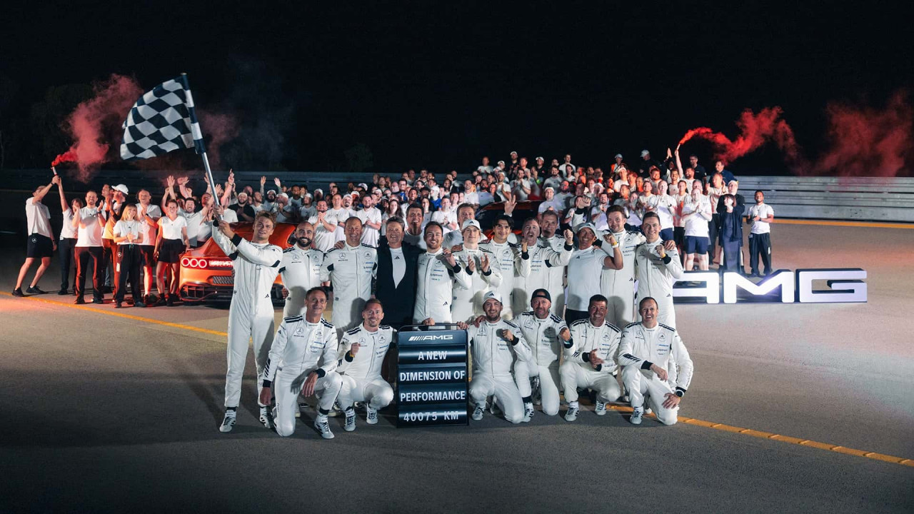 Mercedes-AMG GT XX обикаля „света“ за осем дни и чупи 25 рекорда