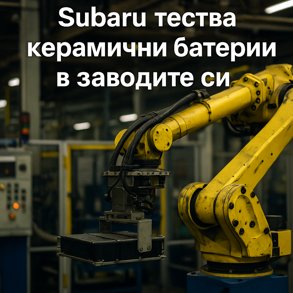 Subaru тества твърдотелни батерии, но не в електромобили