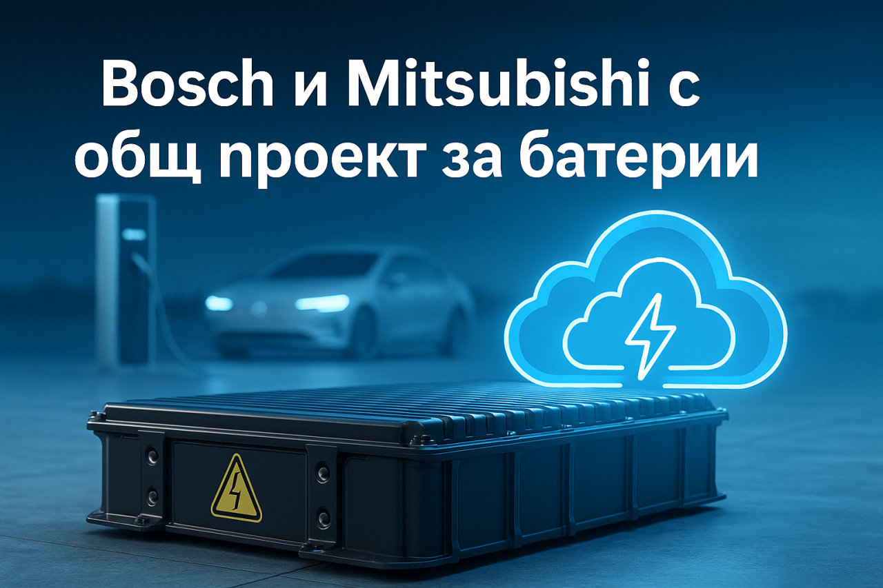 Bosch и Mitsubishi учредяват глобален играч в услугите за обмен на батерии