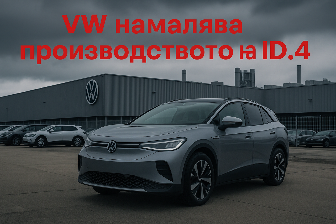 Намаляващите продажби принуждават VW да свие производството на своя съперник на Model Y