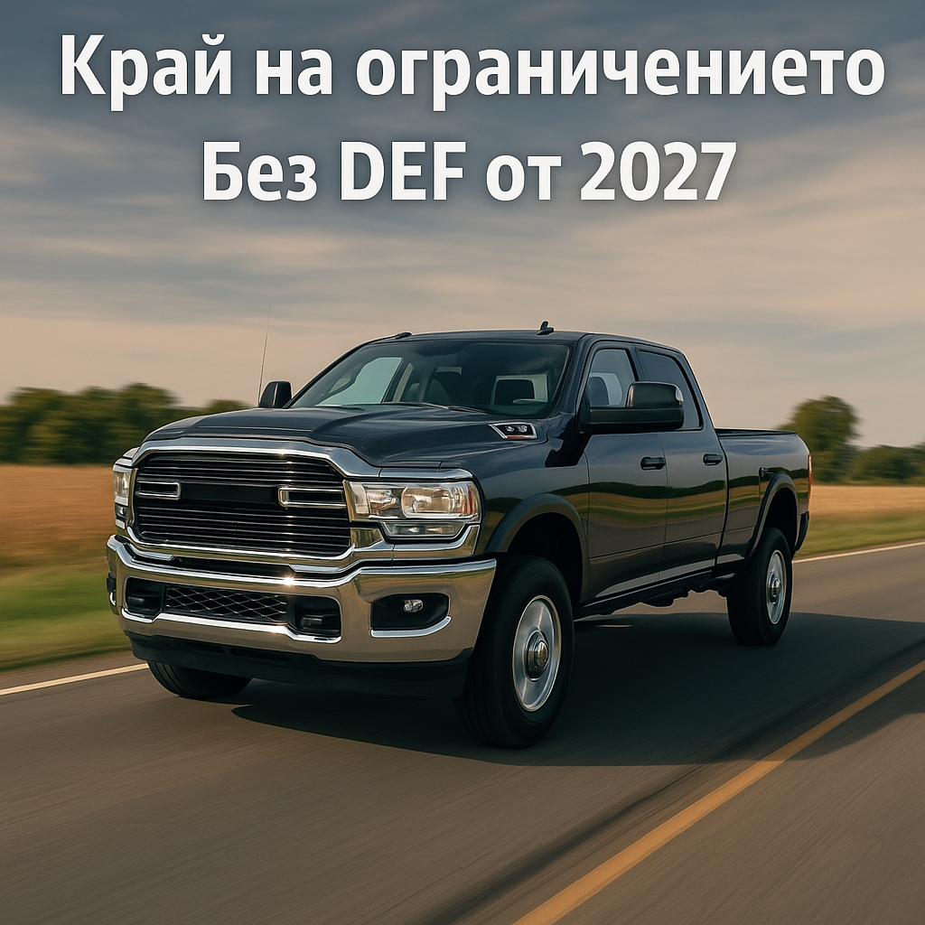EPA отменя ограниченията за мощността при липса на diesel exhaust fluid от 2027 г.