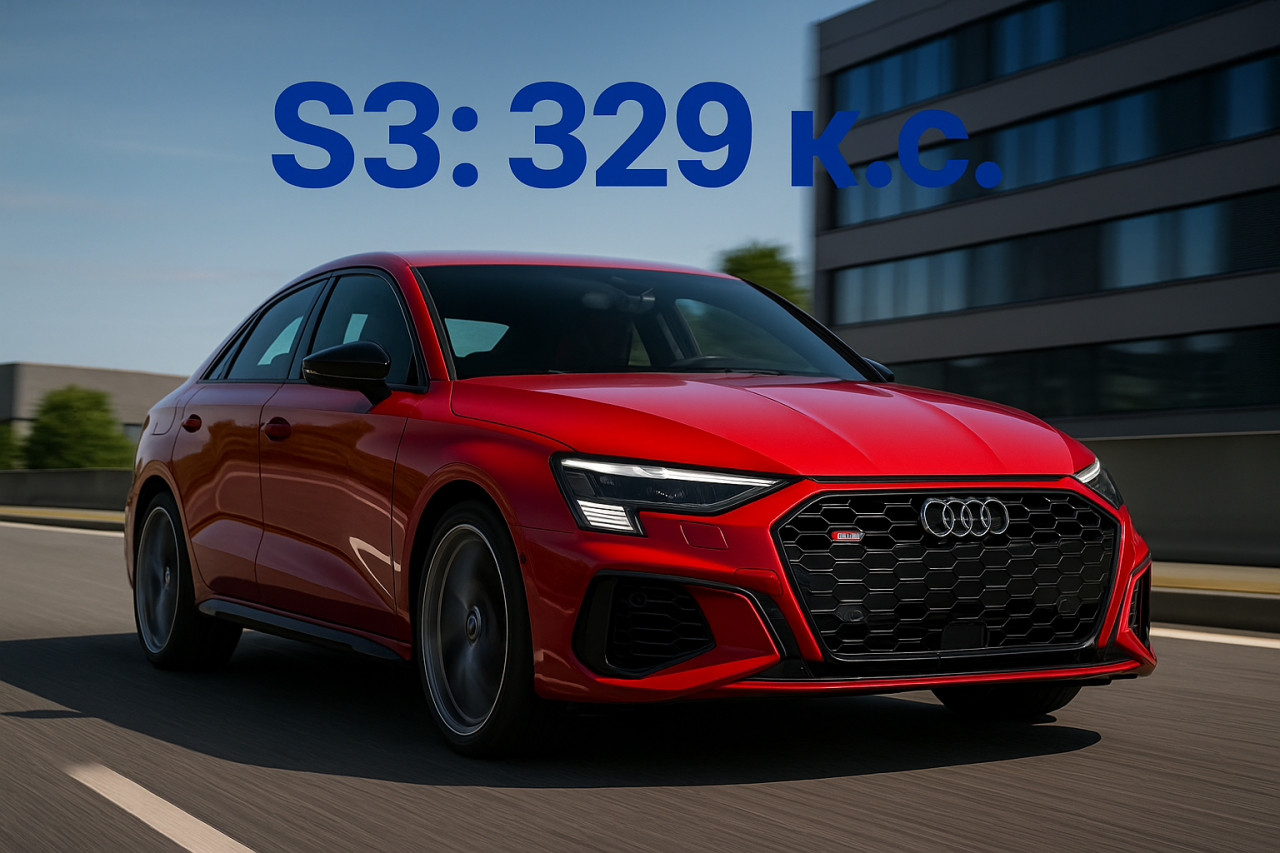 Audi S3 sedan: най-добрият „спящ“ спортист в класа си