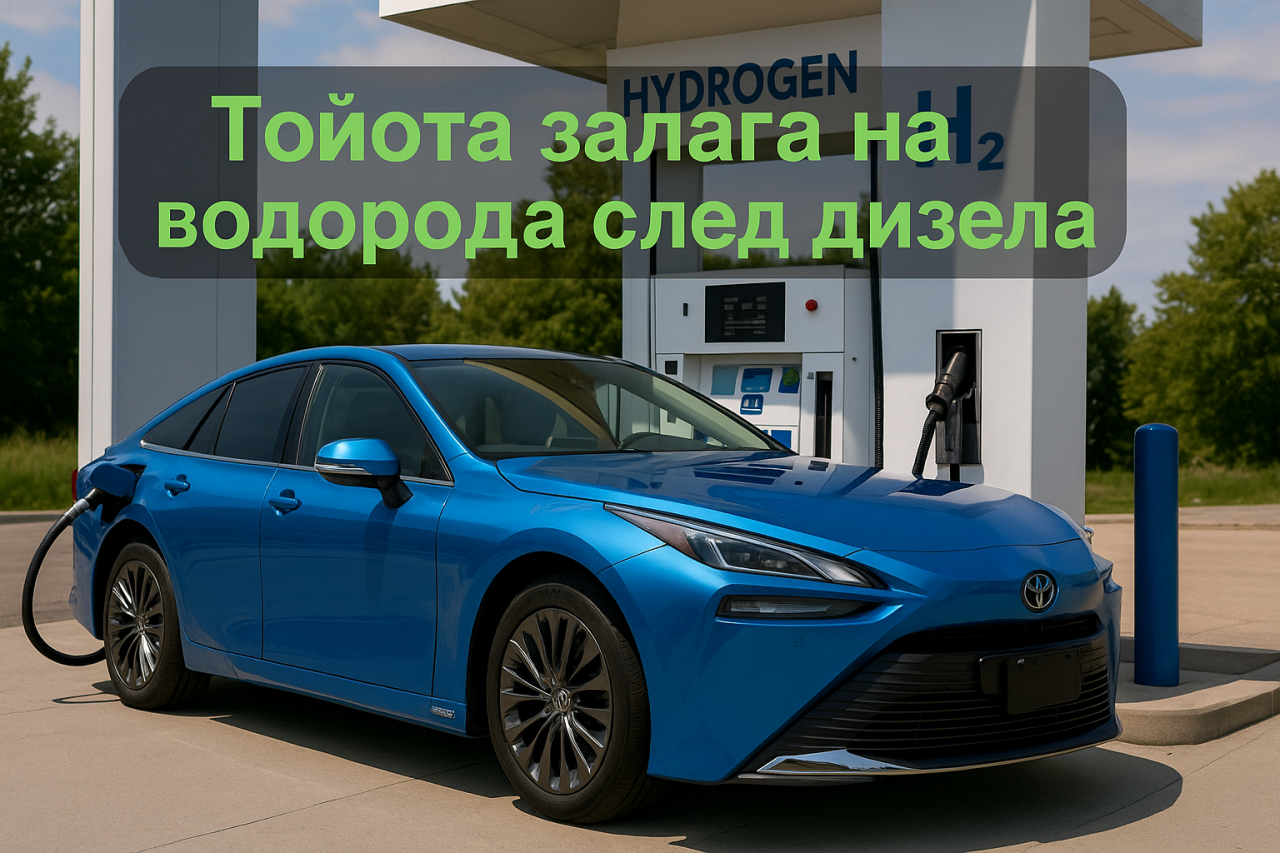 Toyota продължава да залага на водорода
