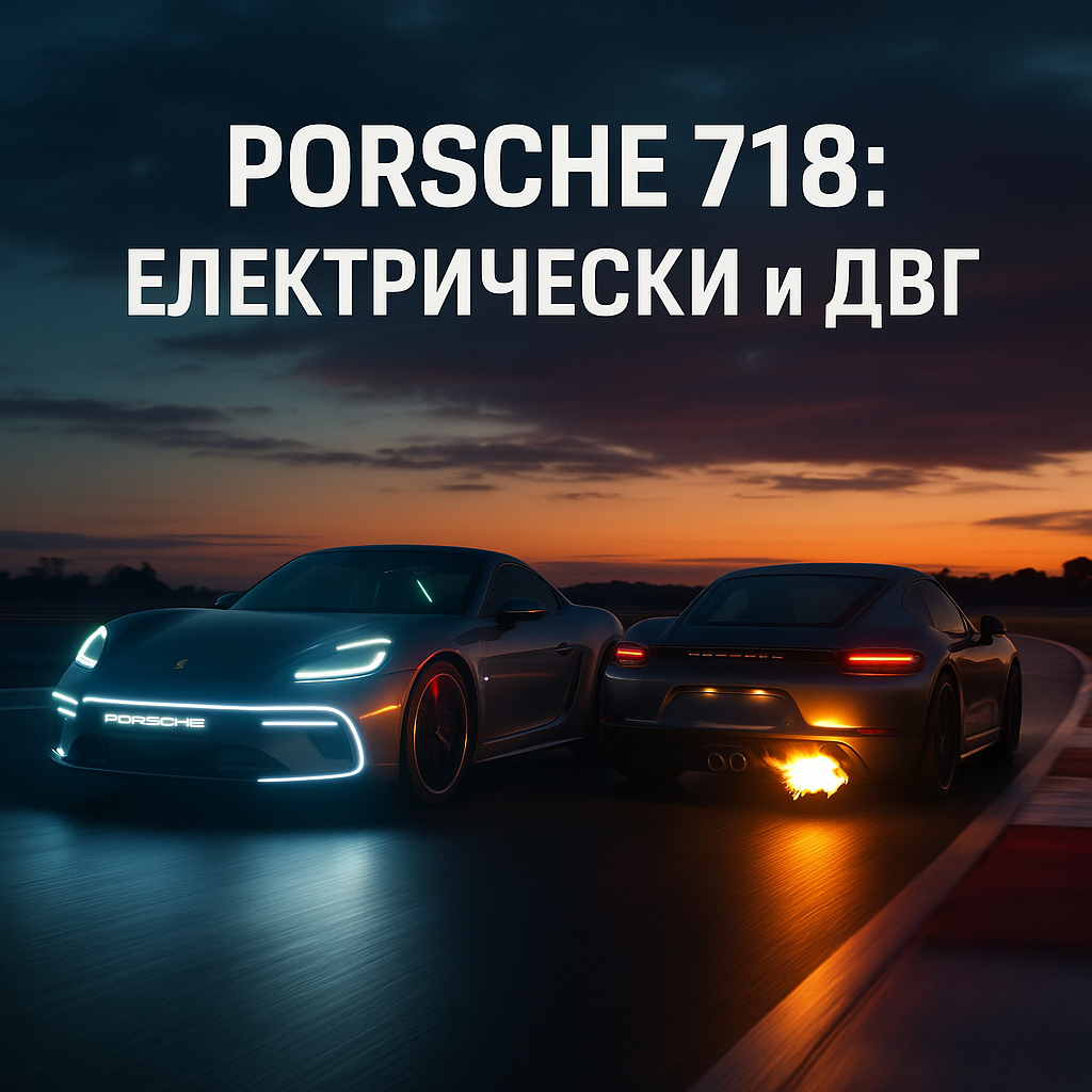 Porsche запазва бензиновите 718 Boxster и Cayman за следващото поколение