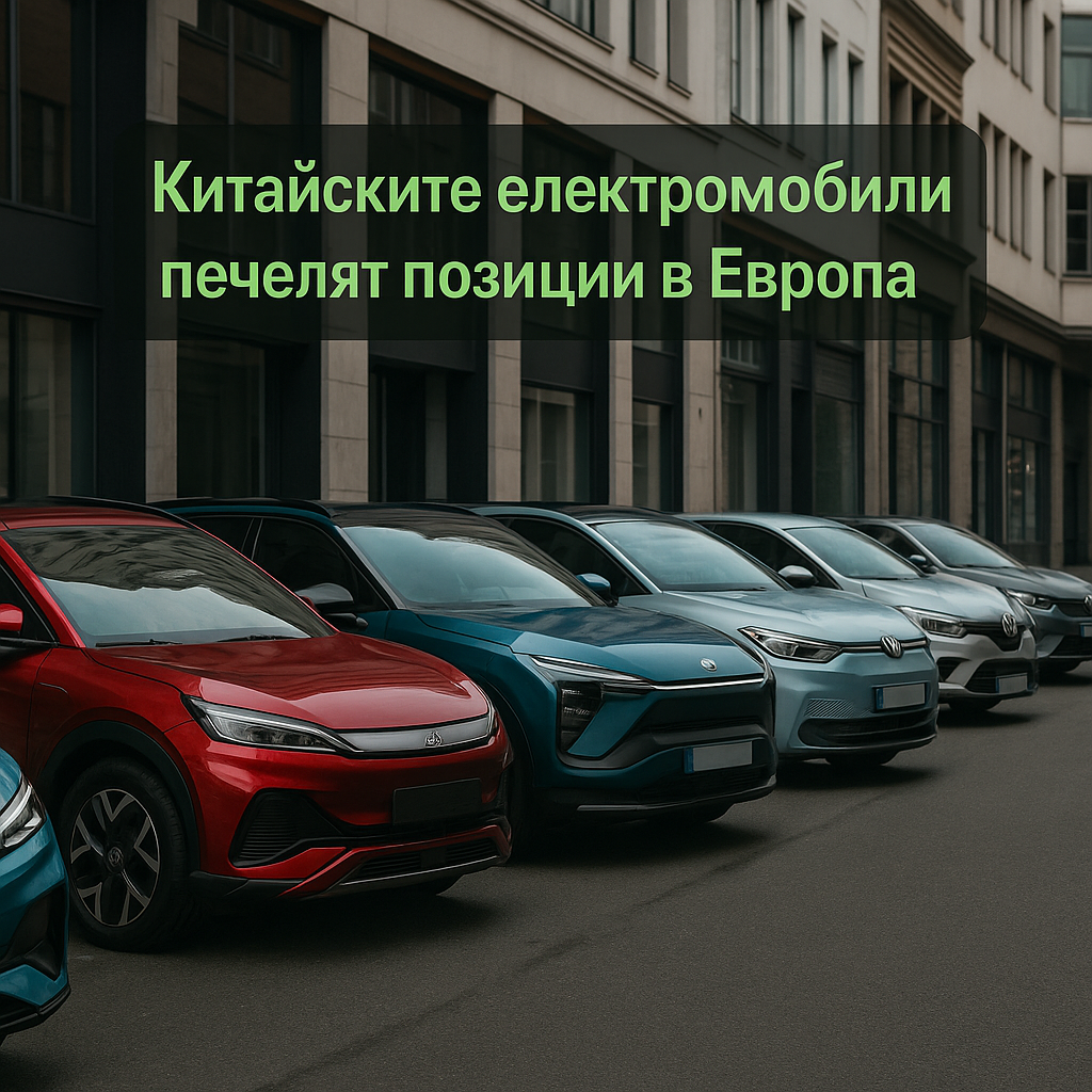 Китайските електромобили навлизат в Европа