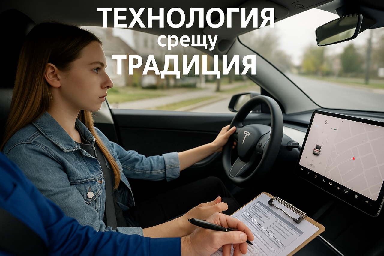 Тийнейджърка се проваля на изпит, защото не натиснала спирачките на Tesla
