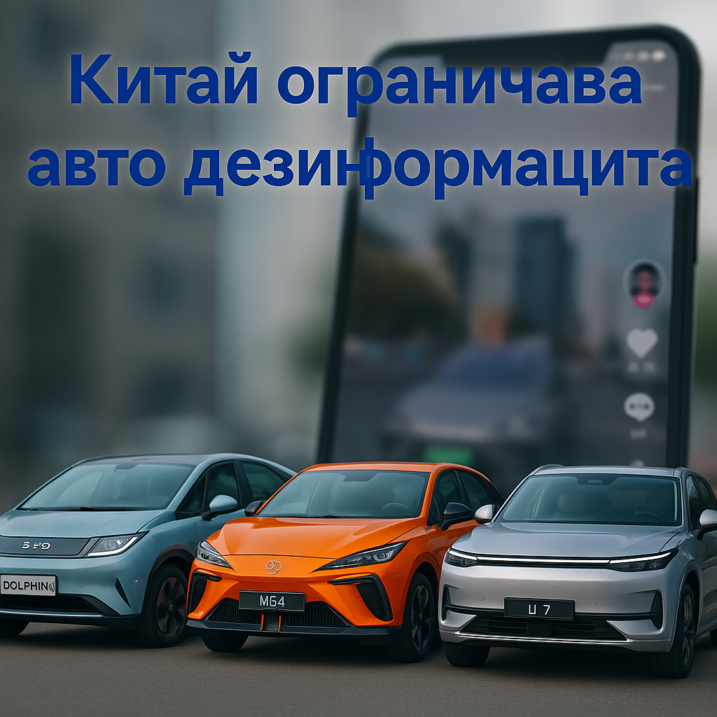 Китай започва тримесечна кампания срещу онлайн клеветите за автомобили