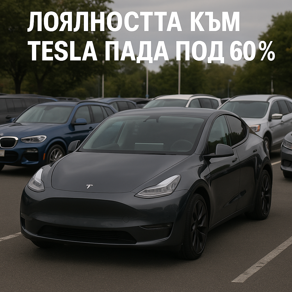 Спадът в лоялността към Tesla насочва собствениците към дизелови алтернативи