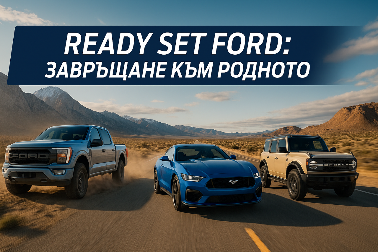 Ford стартира маркетинговата кампания “Ready Set Ford”