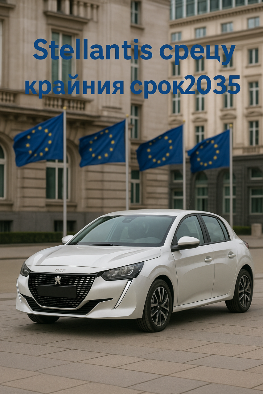 Краят на двигателите с вътрешно горене през 2035 г. е нереалистичен според Stellantis