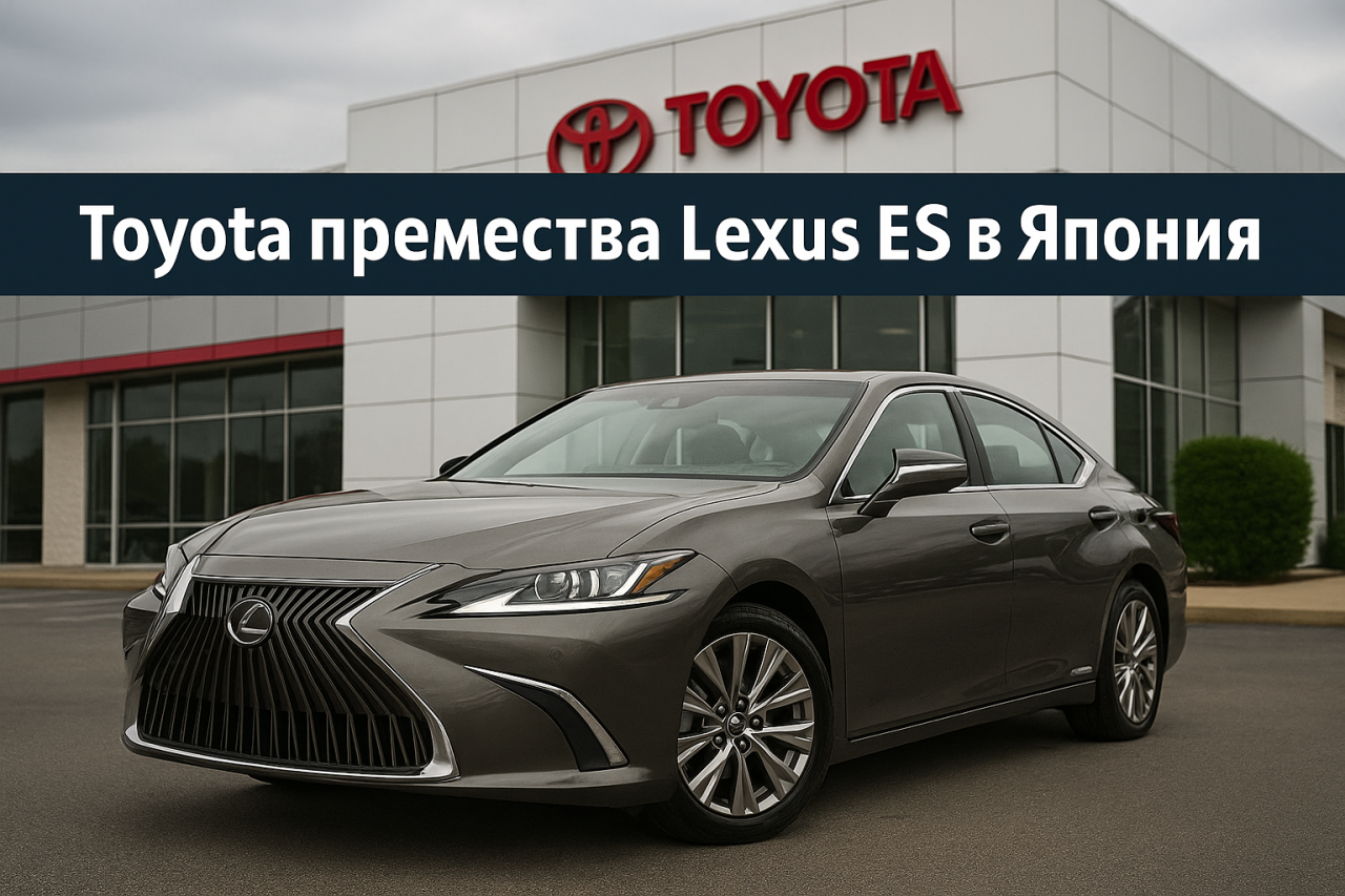 Производството на Lexus напуска САЩ, за да се върне в Япония