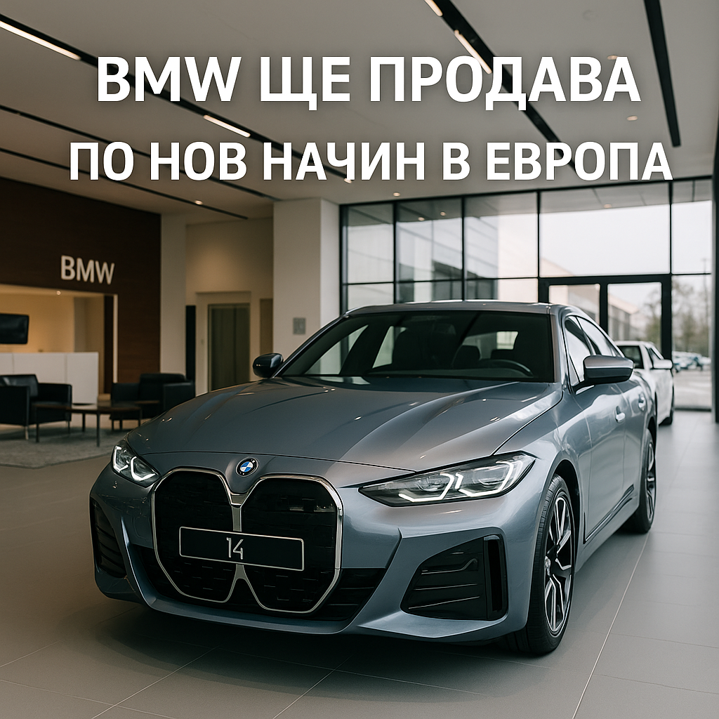 BMW ще продава по нов начин в Европа