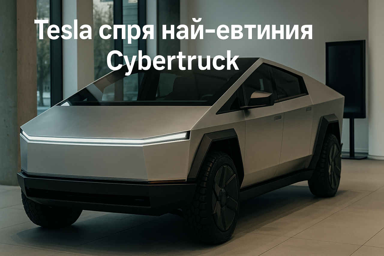 Tesla премахна най-евтината версия на Cybertruck