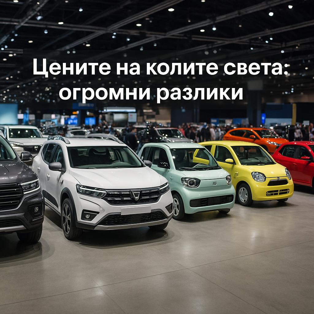 Колко струва средно нова кола по света