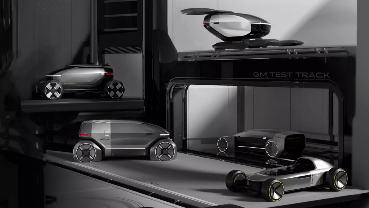 GM представя пет визионерски електрически концепции от „Tomorrowland“