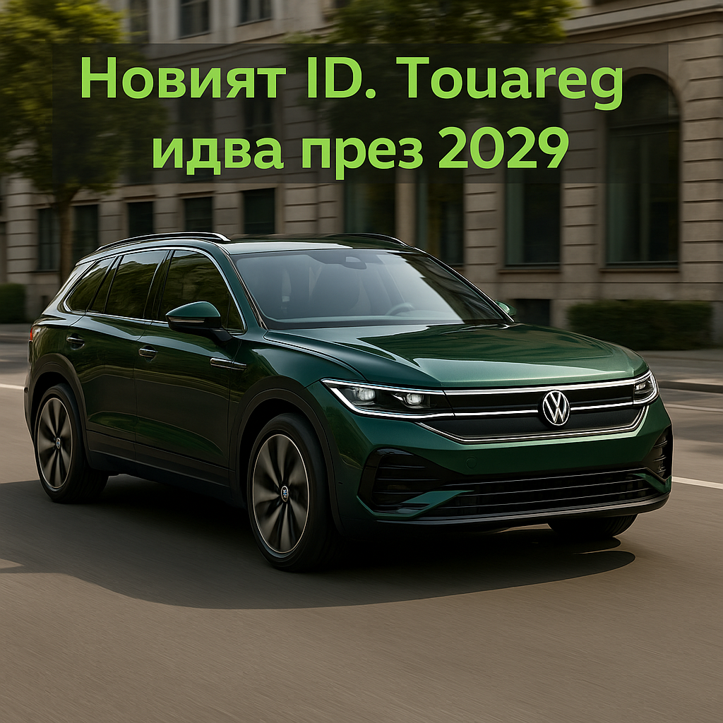 Volkswagen връща Touareg като електромобил през 2029 г.