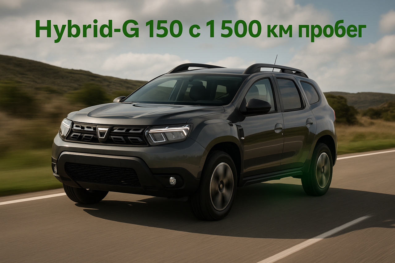 Dacia въвежда bi-fuel hybrid-g 150 4x4 за Duster и Bigster