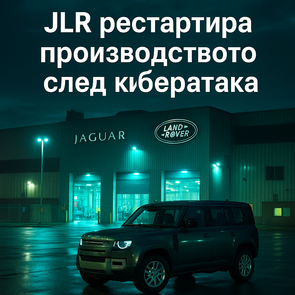 Британското правителство спасява JLR с гаранция за 2 милиарда долара