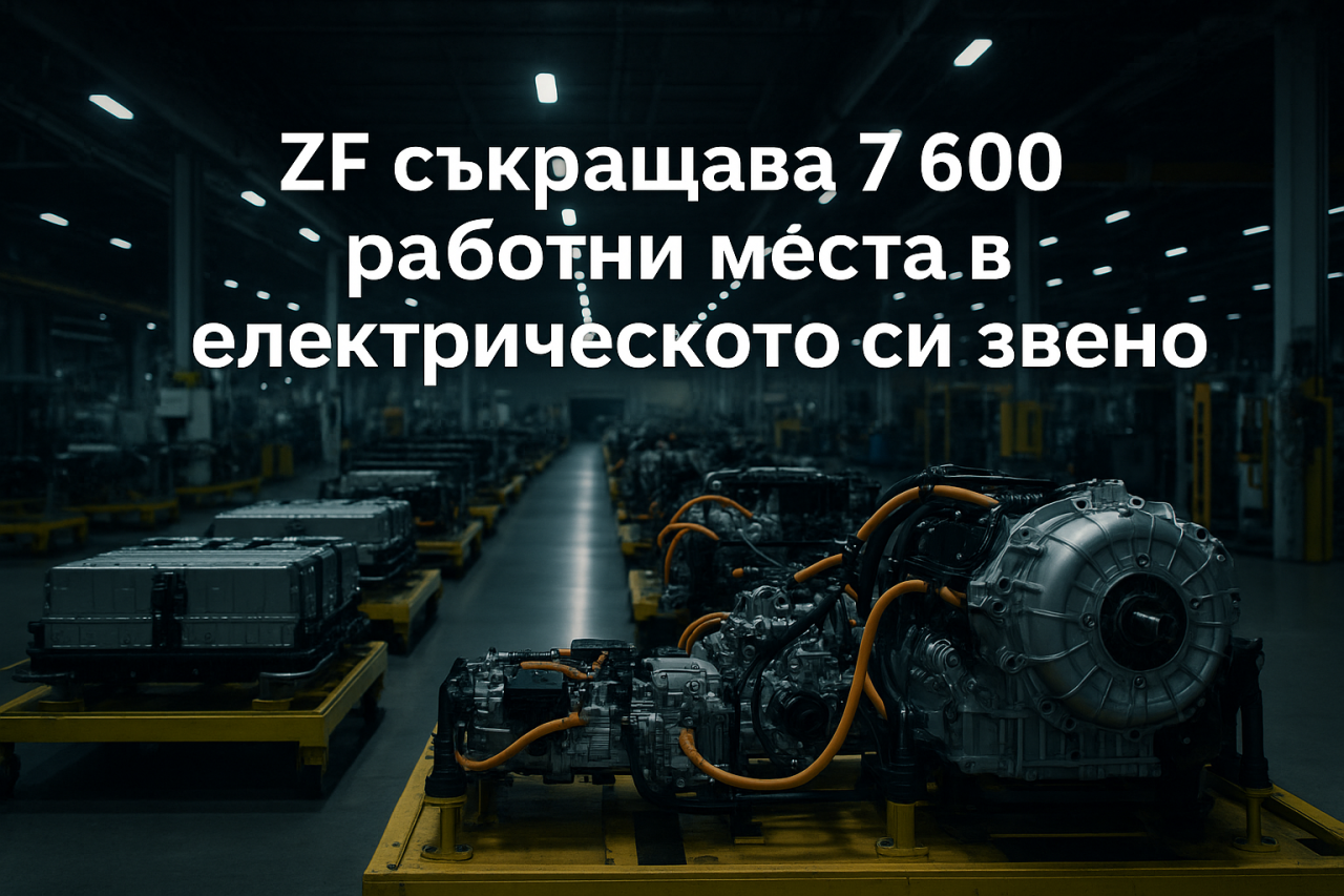 ZF съкращава 7 600 работни места в електрическия сегмент