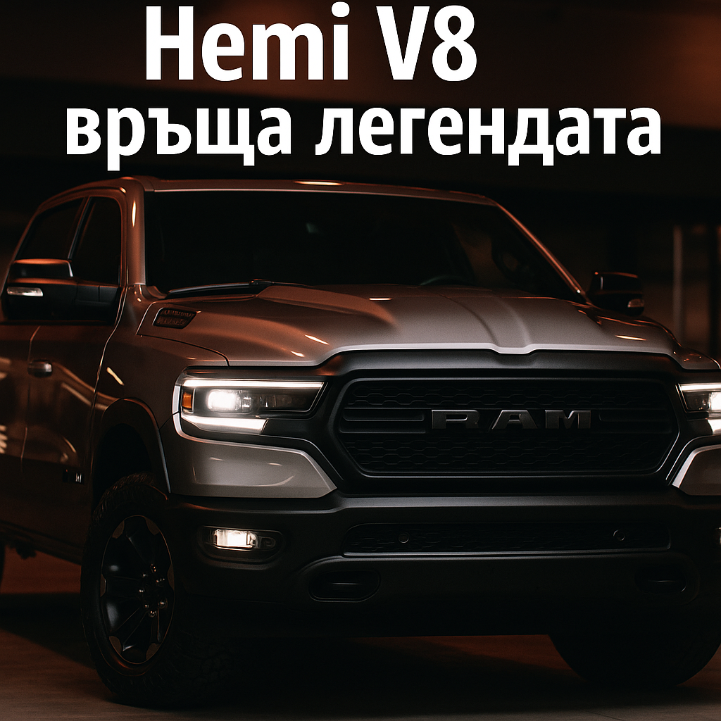 Ram възроди V8 и купувачите реагираха, отваряйки портфейлите си