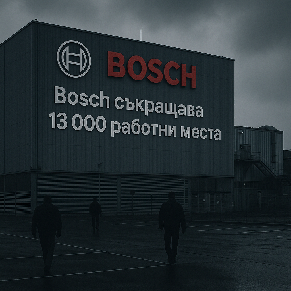 Bosch съкращава 13 000 работни места