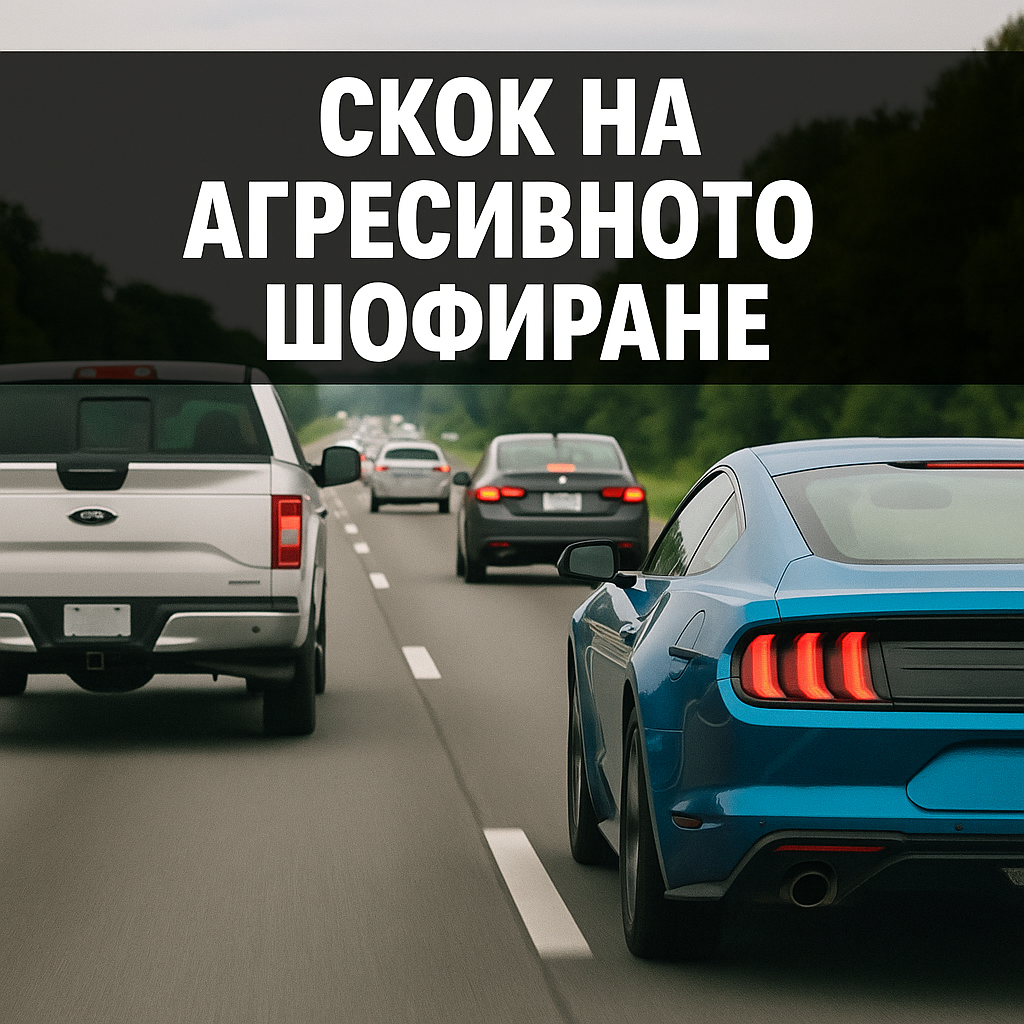 AAA: агресивното шофиране расте, а 96% от водачите признават участие