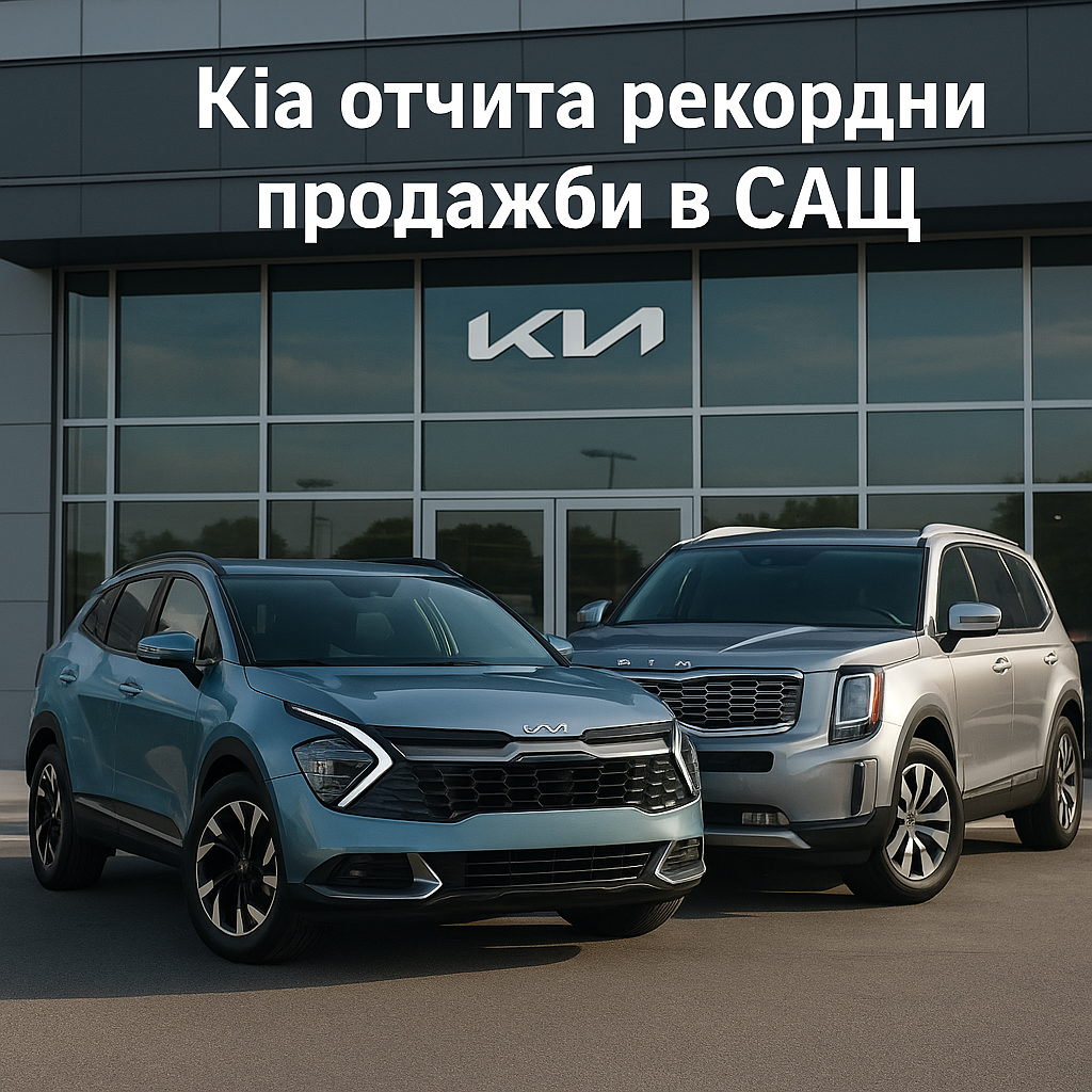 Kia поставя нов годишен рекорд по продажби в САЩ