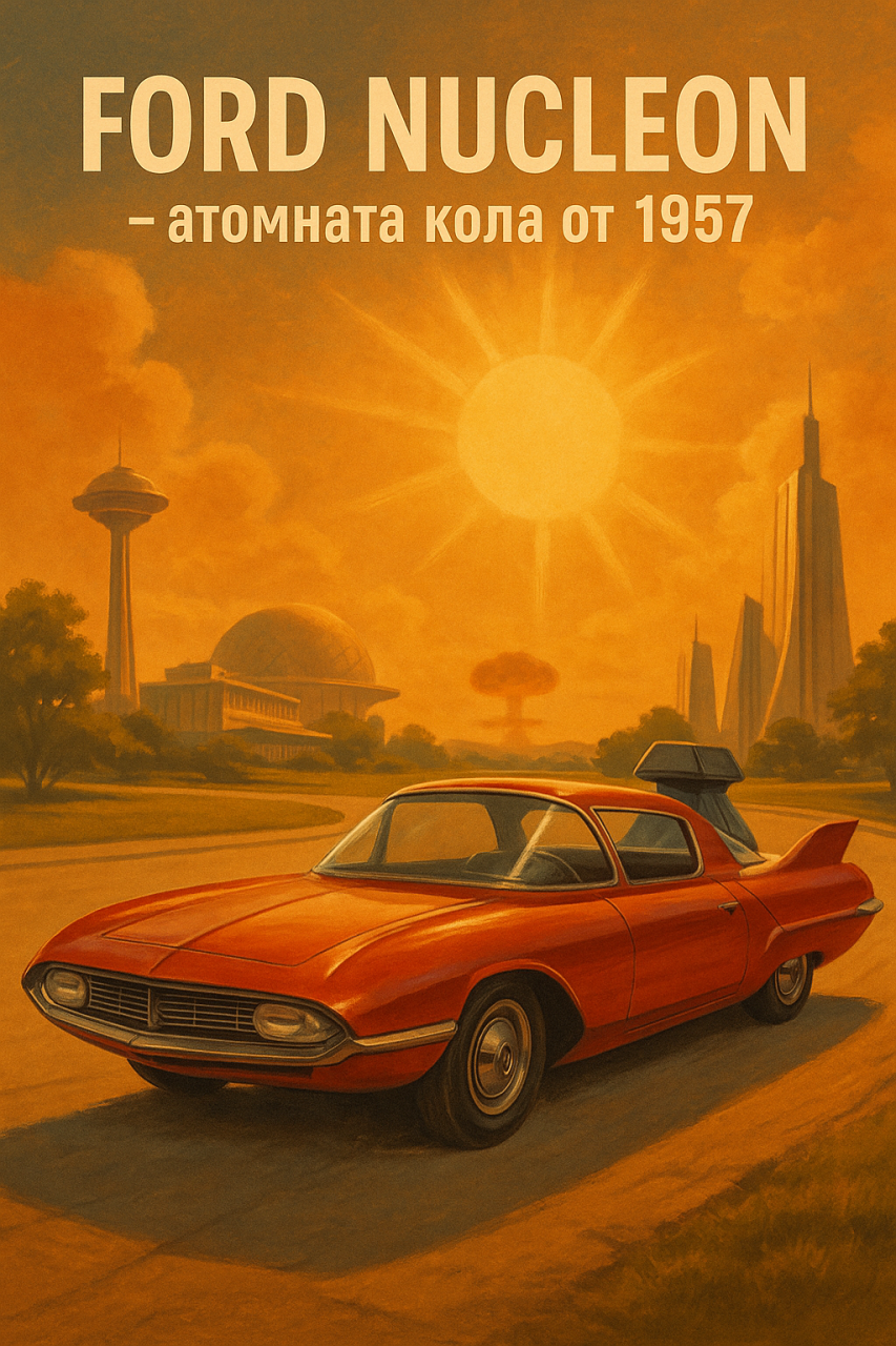 Когато Ford опита да вгради ядрен реактор в автомобил