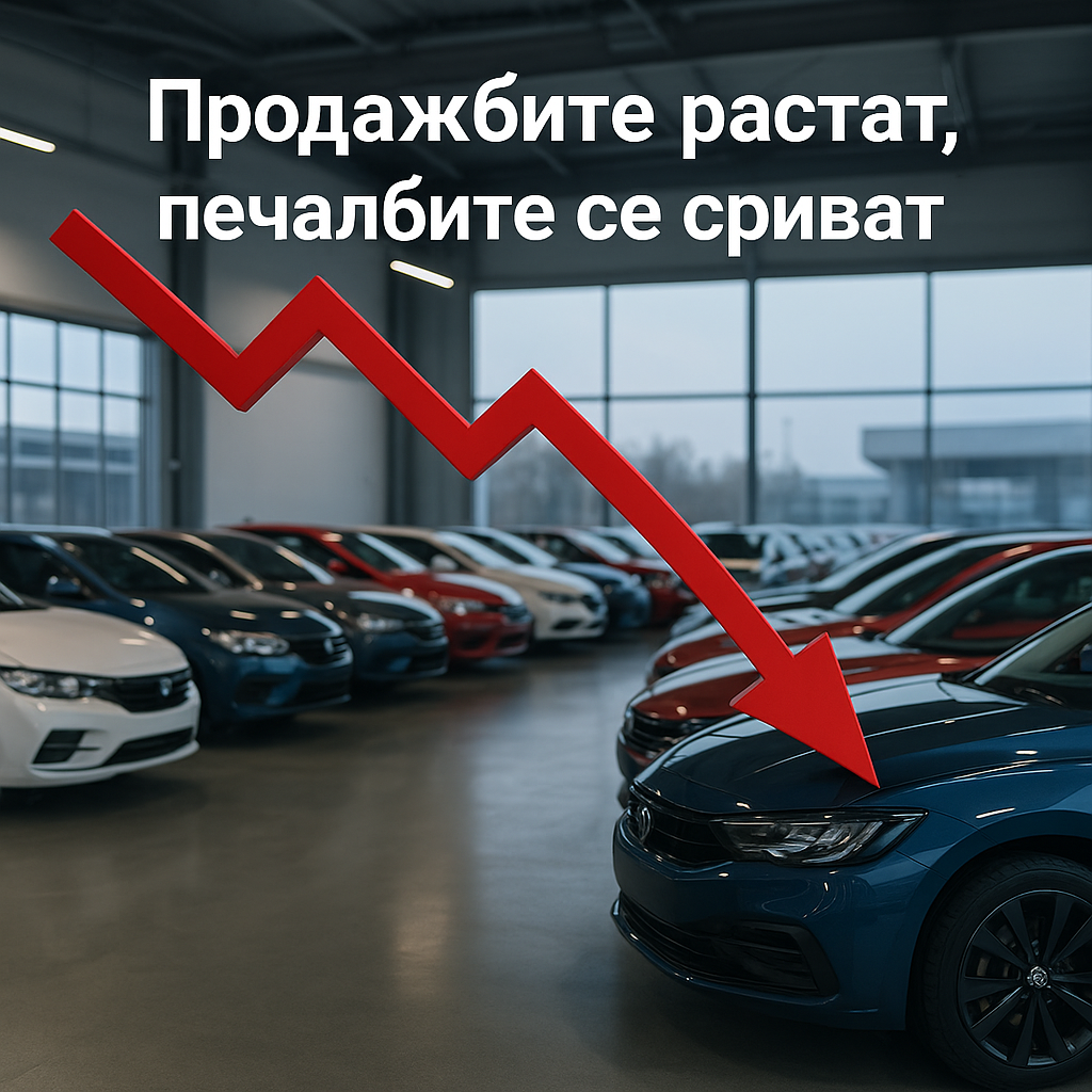 Производителите продават повече коли, но печелят по-малко