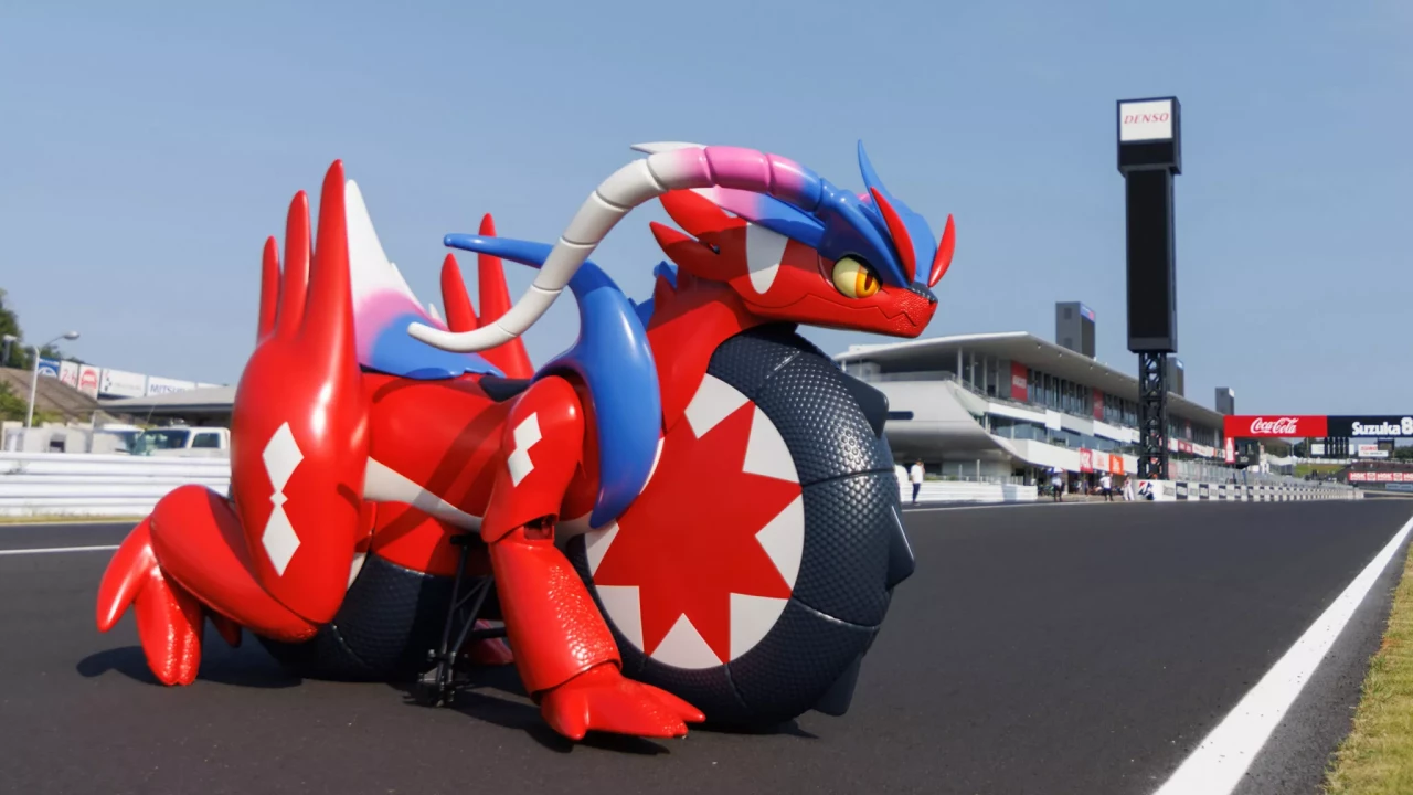Honda представя работещ мотоциклет, вдъхновен от Pokémon Koraidon