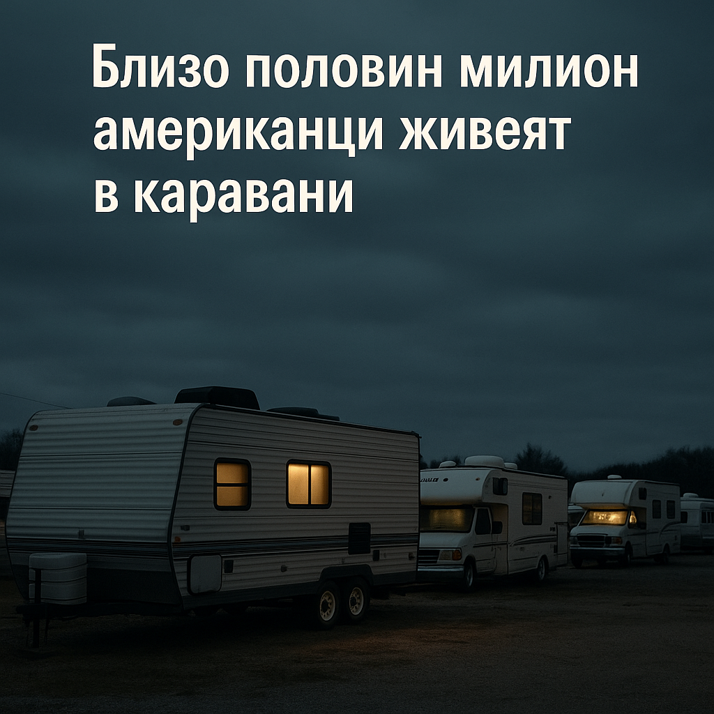Караваните са последно убежище от нарастващите жилищни разходи в САЩ