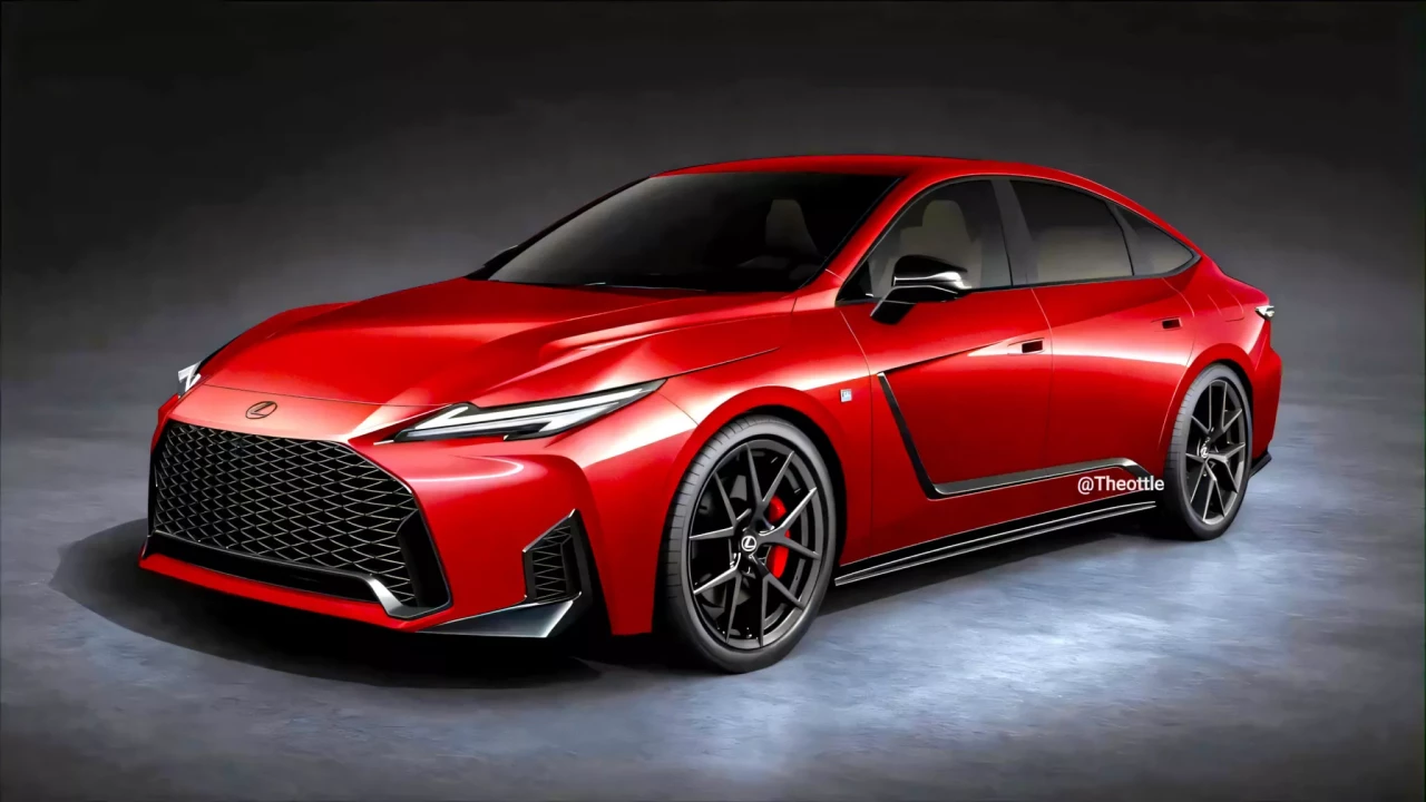 Lexus ES е по-агресивен с F-Sport