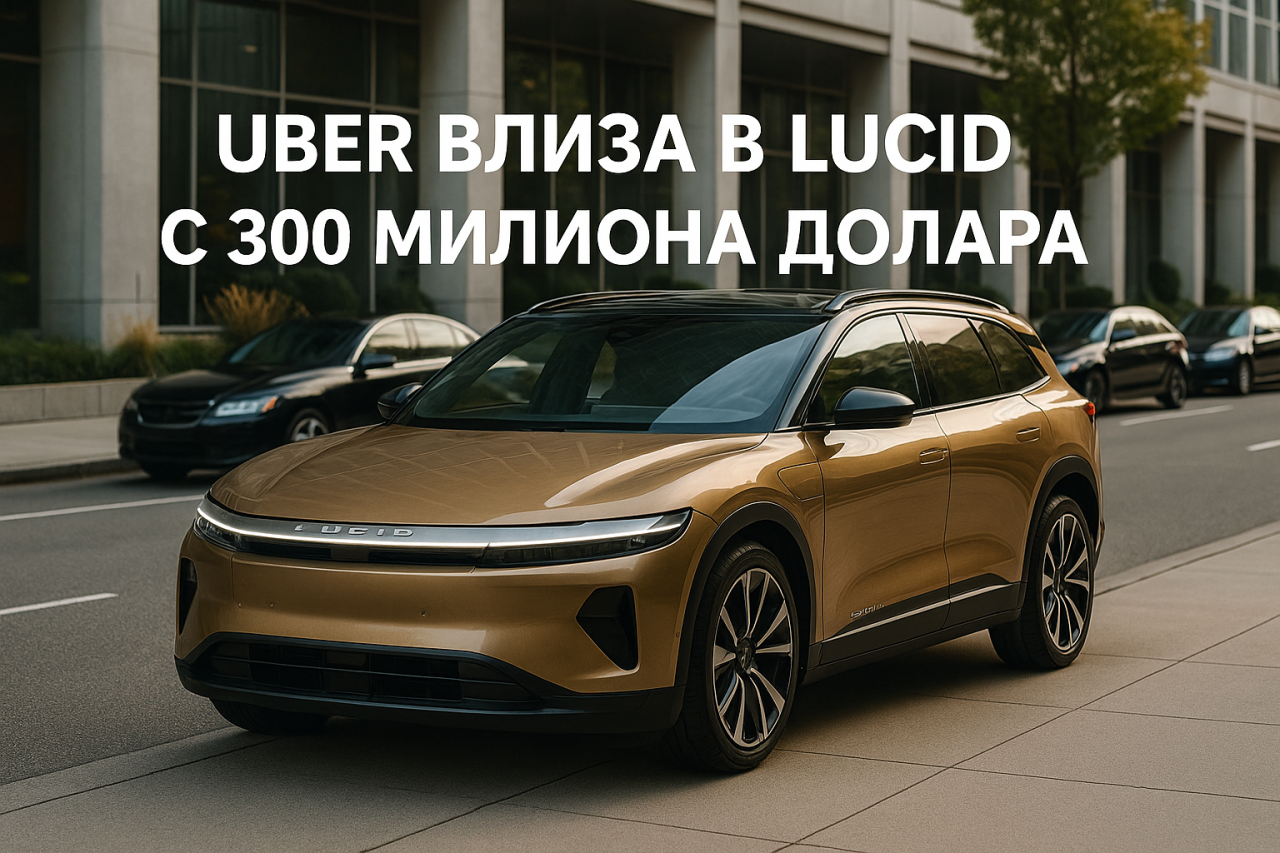 Lucid сключва сделка с Uber за 20 000 електрически Gravity