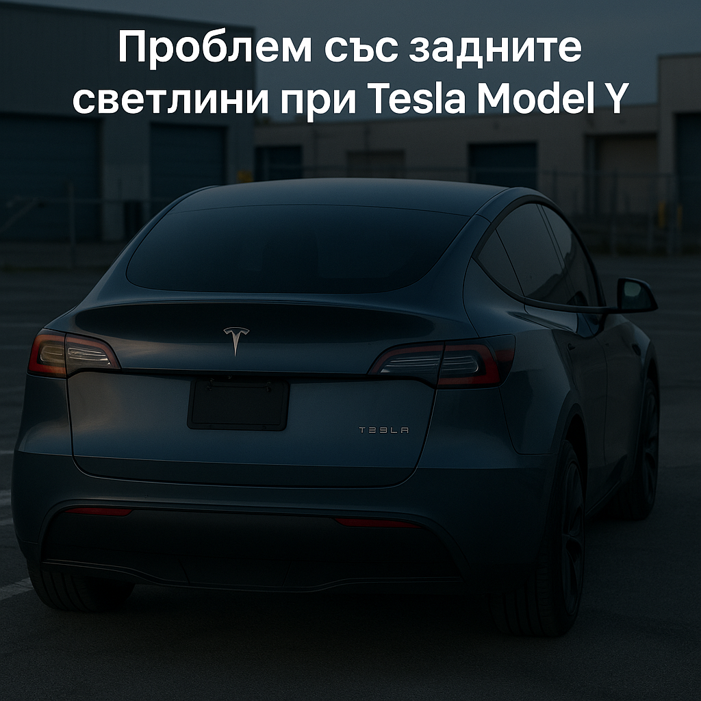 Tesla изтегля 260 автомобила Model Y 2026 заради дефект