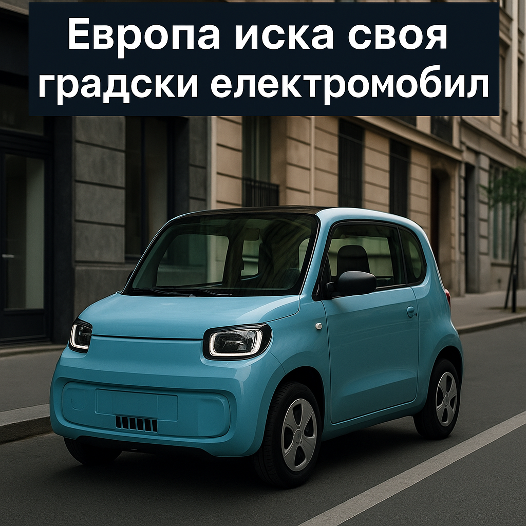 Европа подготвя нова категория малки електрически автомобили